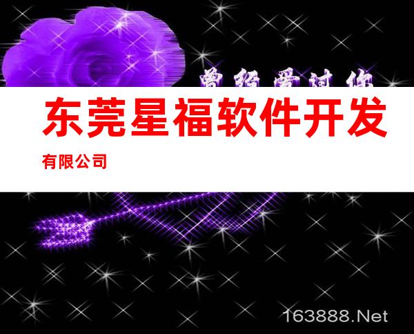 东莞星福软件开发有限公司