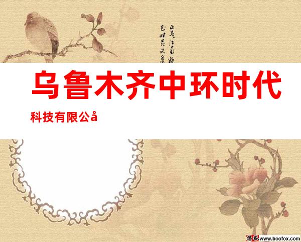 乌鲁木齐中环时代科技有限公司