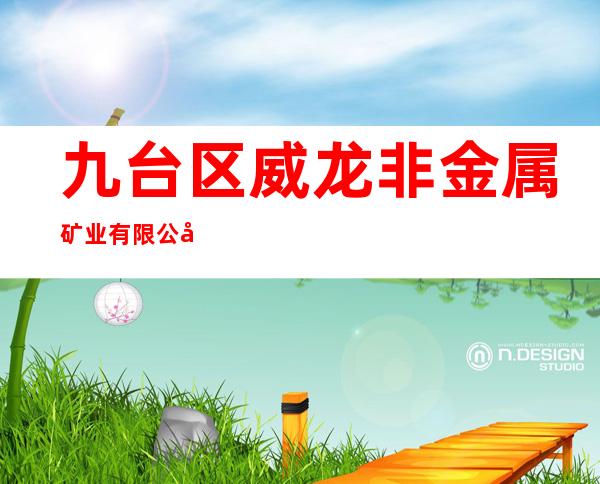 九台区威龙非金属矿业有限公司
