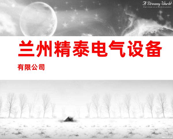 兰州精泰电气设备有限公司