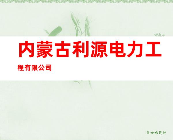 内蒙古利源电力工程有限公司