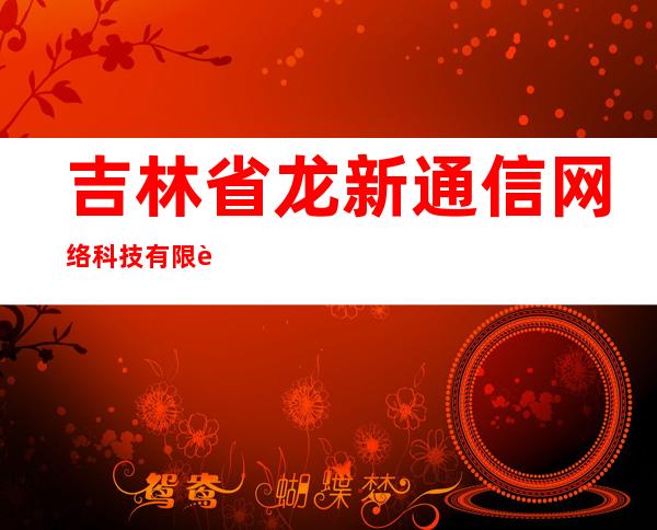 吉林省龙新通信网络科技有限责任公司