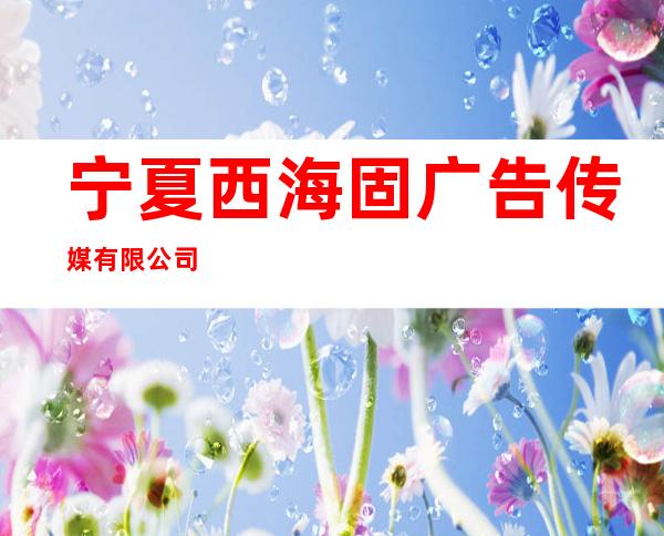 宁夏西海固广告传媒有限公司