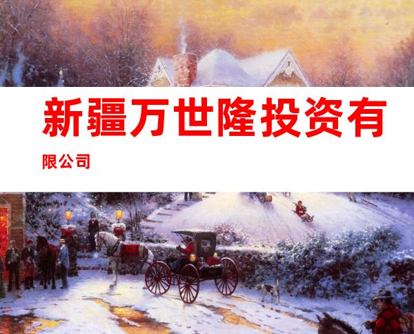 新疆万世隆投资有限公司