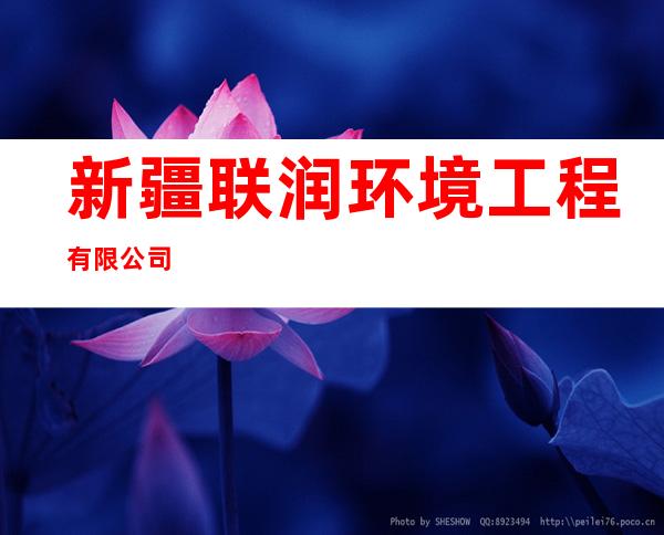 新疆联润环境工程有限公司