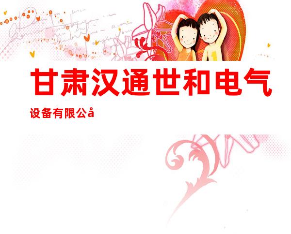 甘肃汉通世和电气设备有限公司