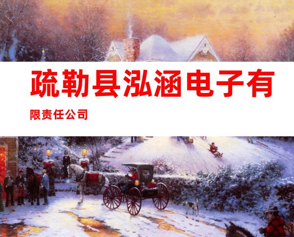 疏勒县泓涵电子有限责任公司