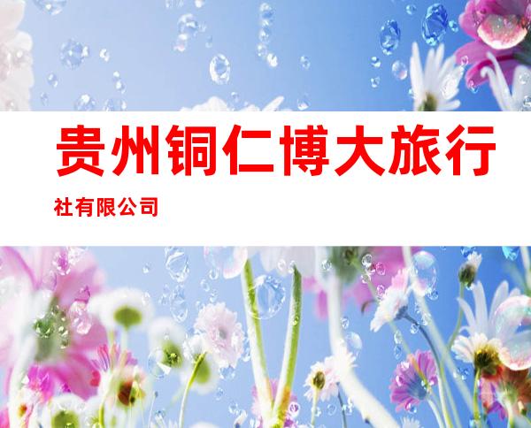 贵州铜仁博大旅行社有限公司
