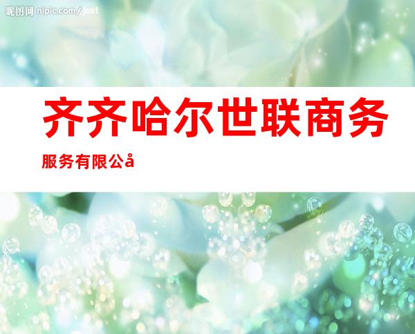 齐齐哈尔世联商务服务有限公司